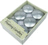 3 Inch Metallic Silver Floating Candles