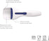 Tovolo Cupcake Scoop (Deep Indigo) Batter Dispenser Measuring Equal Amounts/Dishwasher Safe & BPA-Free Kitchen Gadget for Baking