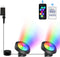 RGB Underwater Pond Lights, Super Bright 18 LED Submersible Fountain Lights Color