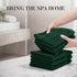 12 Pack 100% 12 12 Inches, 550 RIVERSIDE Premium Cotton Face Wash Cloths, x Soft & Absorbent Face Towels for Bathroom