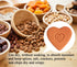 GABROC 4 Heart Brown Sugar Keeper Terracotta Sugar Saver Softener Disk Terra Cotta Keeper Disc