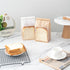 Roppolo 50 Pcs 5.1 Inch Bread Bags with Tin Tie, Small Loaf Bags Made of Brown Cotton Paper for Bakery