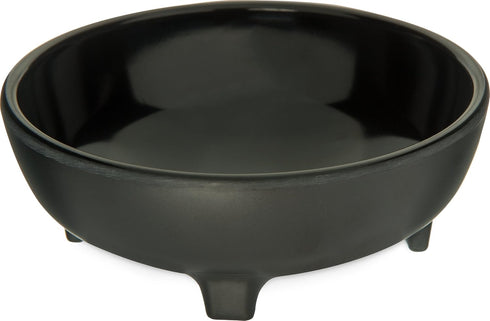 8 oz. Molcajete Ramekin in Black Melamine by Carlisle FoodService Products 087803