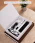 Set 2 Upgraded Decorative Books for Home Decor - Coffee Table Faux Books for Decoration, Linen Fake Book Storage Box