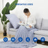 HOMFINE Cooling Blankets for Hot Sleepers - Lightweight Soft Double Side Blanket for Bed Couch Sofa (Blue, 50 x 70