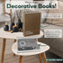 Set (Set 2) Faux Book Storage Box Decorative Faux Books with Hidden Storage for Coffee Table Decor, Bookshelf or Mantle