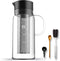 MAVO Cold Brew Coffee Maker, 34oz/1000ml Ice Coffee Maker, 100% Airtight, Removable Stainless Steel Filter for Iced