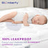 Twin Size Waterproof Mattress Pad by Slumberfy, Quilted Fitted Cotton Protector