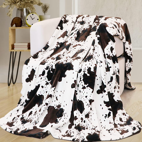 Cozy 40"x50" Plush Throw Blanket for Kids, Soft Warm Fleece Baby Blankets for Boys Girls Car Airplane Travel, Birthday