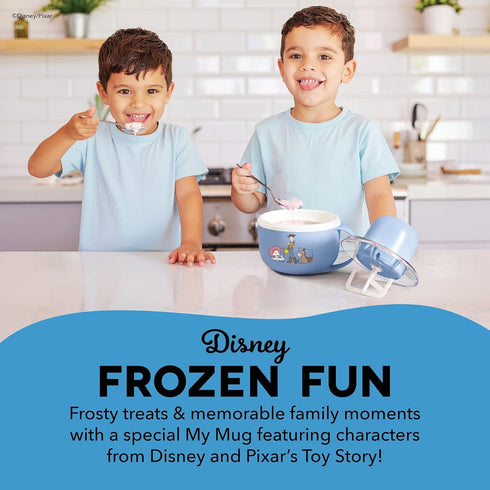 Frozen 1 Disney Dash My Mug Ice Cream Maker - Makes Single Serving of Gelato, Yogurt, Sorbet & More - Easy to Clean