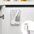 vacane Office Hanging Organizer, Clear Hanging Baskets for Organizing Over the Cabinet Organizer Holder for Kitchen