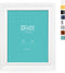 LaVie Home 8x10 Picture Frames - 1 Pack Distressed White Rustic Photo Frame with Tempered Glass