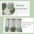 MSFENG Wall Hanging Decor Leaves Tapestry Boho Wall Decor Woven Feather Handmade Yarn Tassels Woven Wall Art