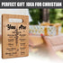 Christian Gifts for Women, Inspirational Gifts with Prayers, Christmas Cutting Board Gifts