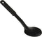 Winco NC-SS1 Medium Nylon Solid Spoon - Black