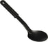 Winco NC-SS1 Medium Nylon Solid Spoon - Black