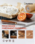 Katbite Unbleached Parchment Paper Roll, 15in x 242ft, Non-Stick with Serrated Cutter for Baking