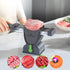ONCE FOR ALL Meat Slicer Cleaver Kitchen Knife Set for Meat Slicing, Manual Fresh Meat Cutter for Home Cooking