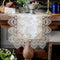 ARTABLE Lace Table Runners Rope Embroidery Dresser Scarf Retro Classic Pattern Flowers