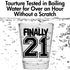 Make Em Laugh Finally 21 Birthday Shot Glass, Celebrate Turning Twenty-One, 21st Birthday Gifts for Him or Her