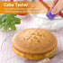 Cake Tester Needle, Reusable Stainless Steel Cake Testing Probe Stick for Baking Tools, Cupcake, Bread, Biscuit