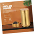 Zerodeko Tea Pot Copper Craft Storage Container, Delicate Holder for Coffee, Sugar, Tea, Portable Brass Organizer