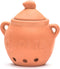 Fox Run Garlic Keeper, Terra Cotta, Red, 4.25 x 5.25 x 5.25 inches