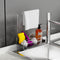 KABUM 304 Stainless Steel Sponge Holder with Towel Rack for Kitchen Sink, Sink