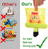 9pcs Chip Bag Clips for Food Storage, Heavy Duty Air Tight Sturdy Plastic Assorted Sizes for Kitchen Snacks