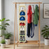 Closet 8 VERONLY Hanging Shoe Organizer for with Shelves,Mesh Pockets-Wider Hanging Shelves for Shoes,Clothes,Hats