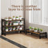 ZHUTIANXIA 2Tier Closet Closet Shoe Rack Organizer for Small Spaces Long Narrow Shoe Stand, Shoe Rack, Small Shoe Shelf