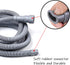23 Feet Universal Washing Machine Drain Hose, Flexible Dishwasher Drain Hose Extension Kits with Adapter & Hose Clamps