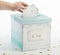 Kate Aspen Geometric Floral Wedding Card Box, Money Box - Wedding Decorations for Reception, Baby Showers, Birthdays,