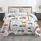 Construction Vehicle Car Comforter Set for Boys Kids Toddlers Teens Adults Twin,