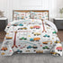 Construction Vehicle Car Comforter Set for Boys Kids Toddlers Teens Adults Twin,