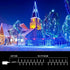 165FT 500 Lights,16 LAMPHOME LED Blue Christmas Modes Connectable Fairy String Lights, Plug in Indoor Outdoor Blue