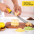 Professional Stainless Steel Lemon Zester & Grater, Premium Kitchen Tool for Cheese, Garlic, Vegetables & Fruits