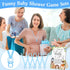 51 50 Geetery Pcs Don't Say Baby Game Sign Cool Baby Shower Game Pacifier Necklace Wooden Don't Say Sign Plastic