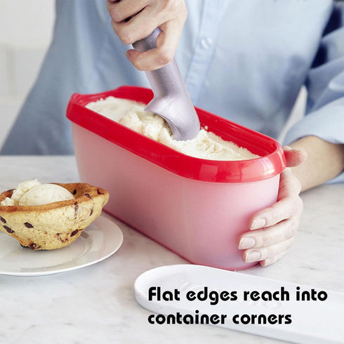 HANSGO 2PCS Ice Cream Scoop, 7 inches Nonstick Anti-Freeze Aluminum Design, Dishwasher Safe