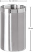 OGGI Stainless Steel Double Wall Wine Cooler - Insulated Tabletop Wine Chiller for White Wine & Champagne, Fits Most