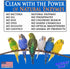 16oz (Pack 2) Absolutely Clean Amazing Bird Cage Cleaner and Deodorizer - Just Spray/Wipe - Safely & Easily Removes