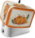 Fall Pumpkin Toaster Cover 2 Slice - Thanksgiving Watercolor Orange Pumpkin Maple Leaf Kitchen Appliance Cover