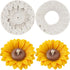 Large Sunflower Silicone Molds, 3D Flower Fondant Molds for Cake Decorating, Cupcake Topper, Candy