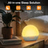 Dimmable 30 KEPLUG Wake Up Light Sunrise Alarm Clock,Digital Alarm Clocks Bedside Night Light,White Noise Sound Machine