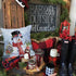 Outdoor Waterproof Christmas Snowman Pillow Cover, 20x20 Inch - Double Sided Holiday Decor Cushion Case for Sofa Couch