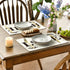 Artoid Mode Love Family Together Home Buffalo Plaid Placemats for Dining Table, 12 x 18 Inch Set of 4 Holiday Vintage