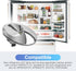 Refrigerator LED Light Assembly WR55X11132 for GE Refrigerator Light Bulb Covers Assembly - 2024 New Model