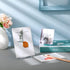 Bucherry 10 Packs Acrylic Easel Stands, Mini Coin Display Easel Holder, 3.4 x 2.5 Inch (Clear)