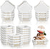 300 Pcs Square Cupcake Liners, 2.36 Inches Brownie Cupcake Cups for Wedding, Baby Shower, Birthday Party