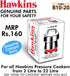 Hawkins Whistle Vent Weight for Stainless Steel and Bigboy Pressure Cooker, 1.5 Liter to 22 Liter